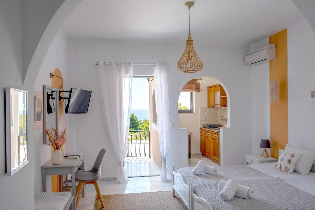 Agia Marina  Pefkides Aegina Boutique Apartments מראה חיצוני תמונה